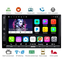 ATOTO A6 2Din android-автомобильный gps навигации стерео плеер/2 * Bluetooth/A6Y2721PB 2 г + 32 г /2A Быстрая зарядка/Indash Мультимедиа Радио/WiFi