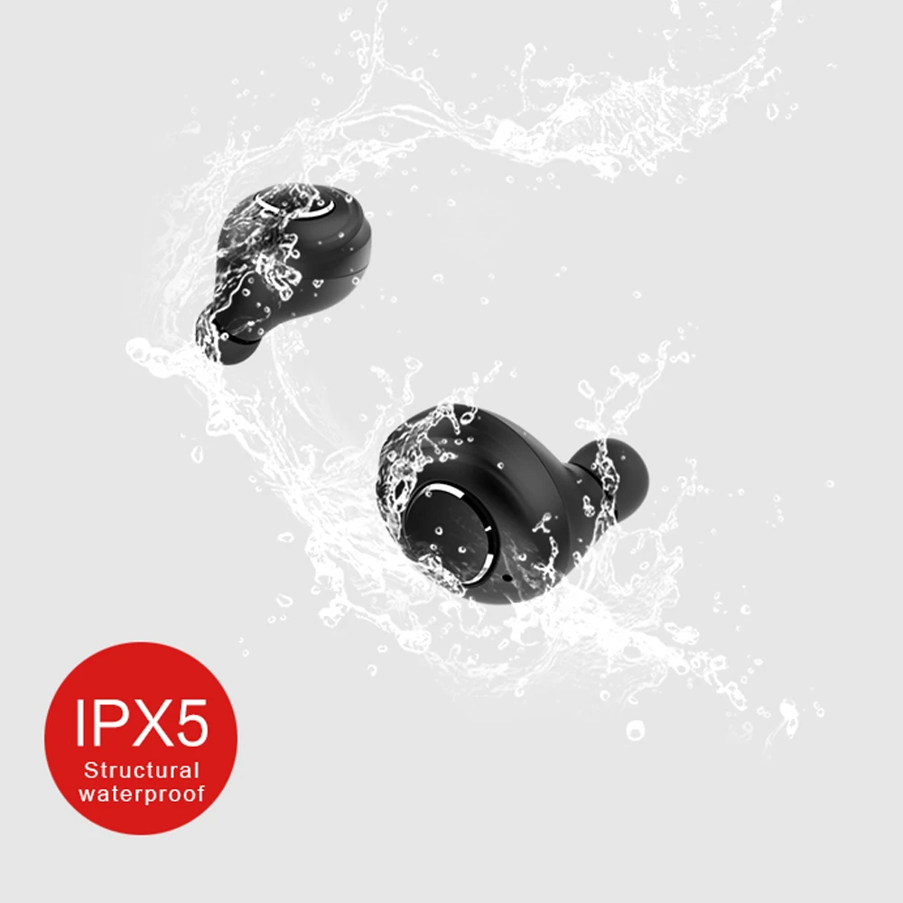 TWS 5.0 X8 Bluetooth In-Ear Wireless Mini Bluetooth Headset Waterproof Sports Smart Connection with Charging Box