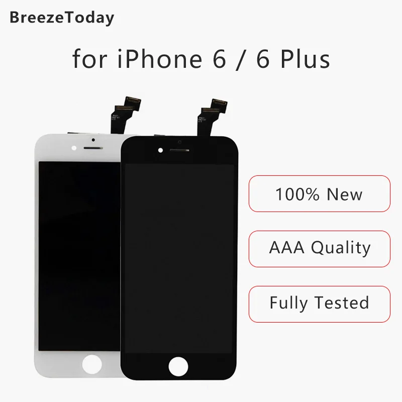 ЖК экран Замена Мобильный телефон для iPhone 6 дисплей плюс дисплей|Экраны мобильных