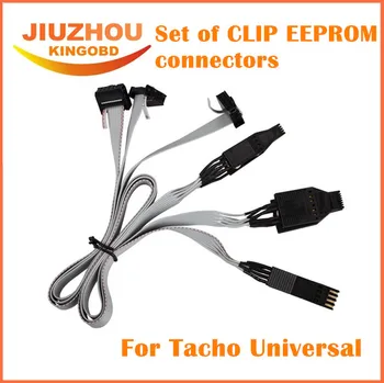 

Set of CLIP EEPROM Connectors for Tacho Universal DIP-8CON,SOIC-14CON and SOIC-8CON July Version Tacho Pro 2008.07