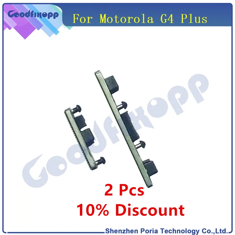 Original For Motorola MOTO G4 Plus XT1644 XT1622 Volume Power Buttons