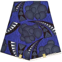 Лучшая Анкара Стиль настоящий воск высокого качества настоящий голландский воск обертка для женщин платье A1180