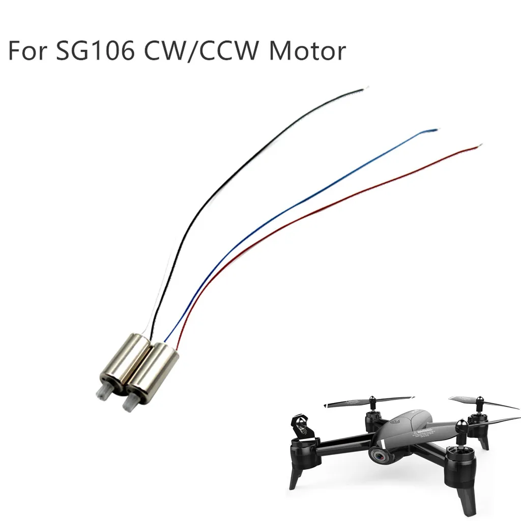 Мощность функция CW/CCW мотор собранные запасные части для SG106 Квадрокоптер Дрон Аксессуары RC части