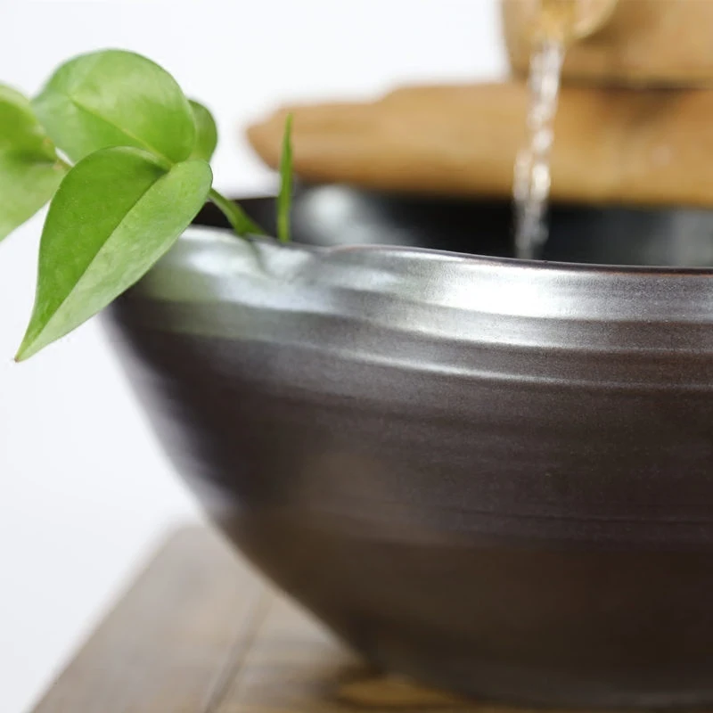 Настольный водяной фонтан водный бак увлажнитель воздуха Feng Shui шар для украшения
