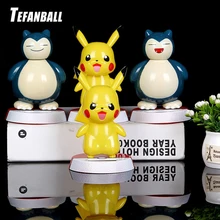 Автомобильный орнамент, милые, горячие, на солнечных батареях, танцевальные фигурки, Покемон, одна деталь, качающийся танцор, солнечные игрушки, украшение автомобиля, подарок