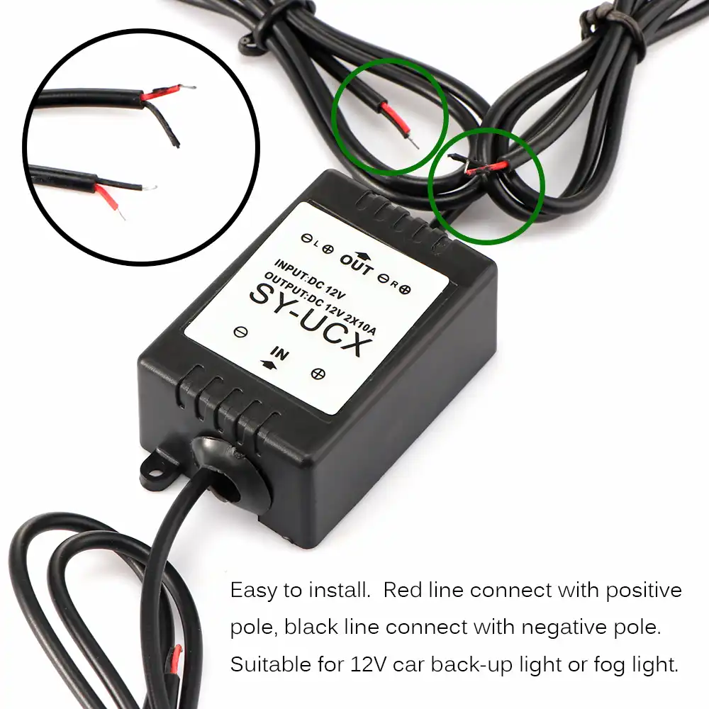 The Fog Lights Were Wired In And A Wireless Remote Controls Them From