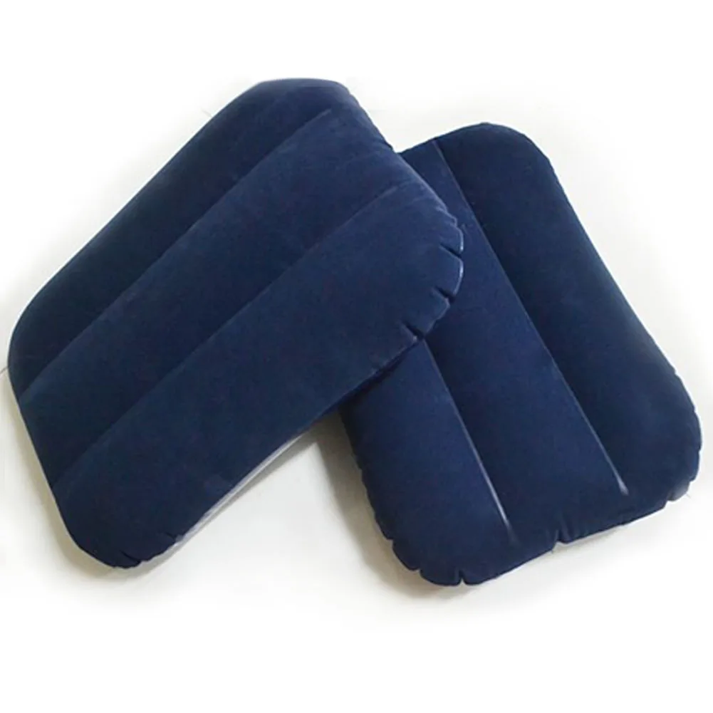 43X31 см, темно-синяя, для спорта на открытом воздухе, кемпинга, портативная надувная подушка для путешествий, воздушная подушка для кемпинга, пляжа, автомобиля, самолета, для отдыха, кровати, сна