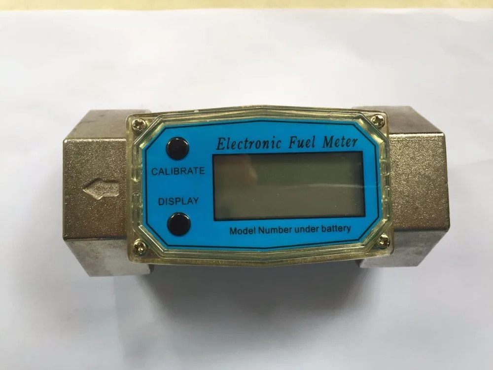 DN40 digital fuel flow meter diesel gasoline methanol water flowmeter