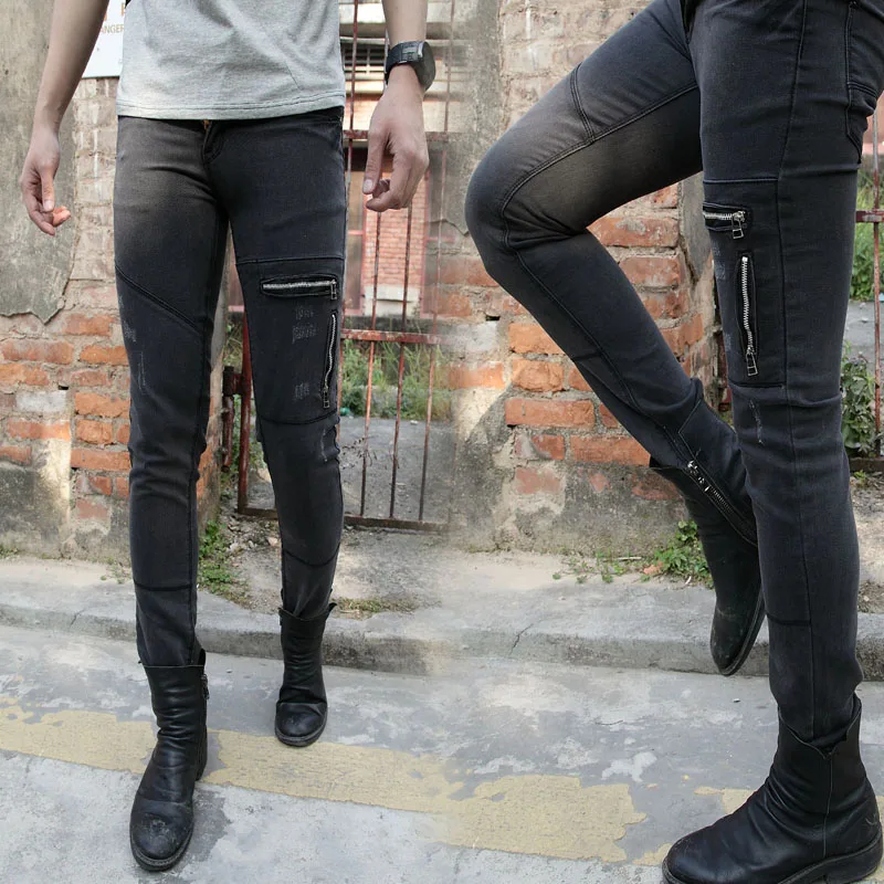 boots and skinny jeans mens
