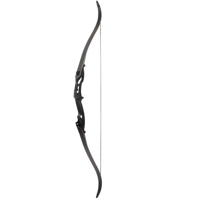 

Outdoor Black Traditional Reverse Bow Initial Hunting Bow and Arrow Shooting Fish and Hunting Sailing Archery 30-50 lbs