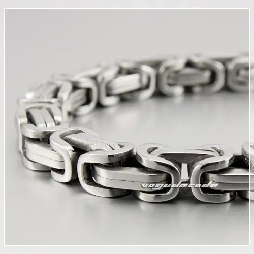

Sample Order 8.6" 316L Stainless Steel Cool Men`s Bracelet Chain 5D019 Length Customizable