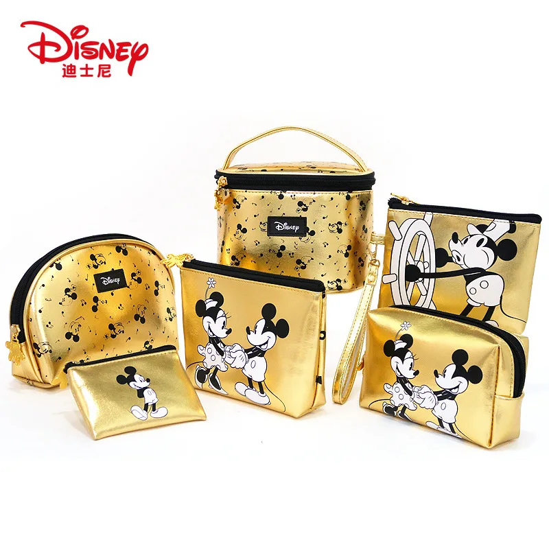 Disney Minnie Mouse портативная косметичка Многоцелевая сумка для хранения монет