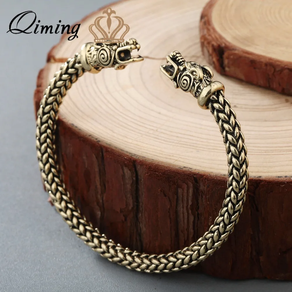 Bronze Bracelet Egyptian Roman Greek Medieval Wrist Cuff Adult Costume Jewelry