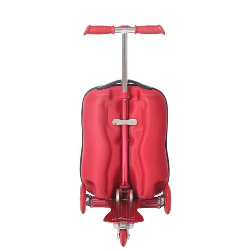 Carrylove ленивая дорожная сумка скутер Дорожный чемодан подростковый чемодан на колесиках