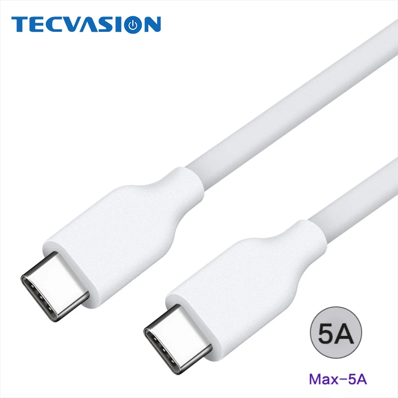 

5A High Speed USB Type C USB-C to USB-C Cable 6.6ft(2m) for Google Pixel XL ChromeBook Pixel for MacBook Nexus 5X 6P Cables 3A