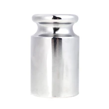 Вес 1000 г хромирование калибровка грамм весы вес для цифровых Весы Баланс серебристо-белый