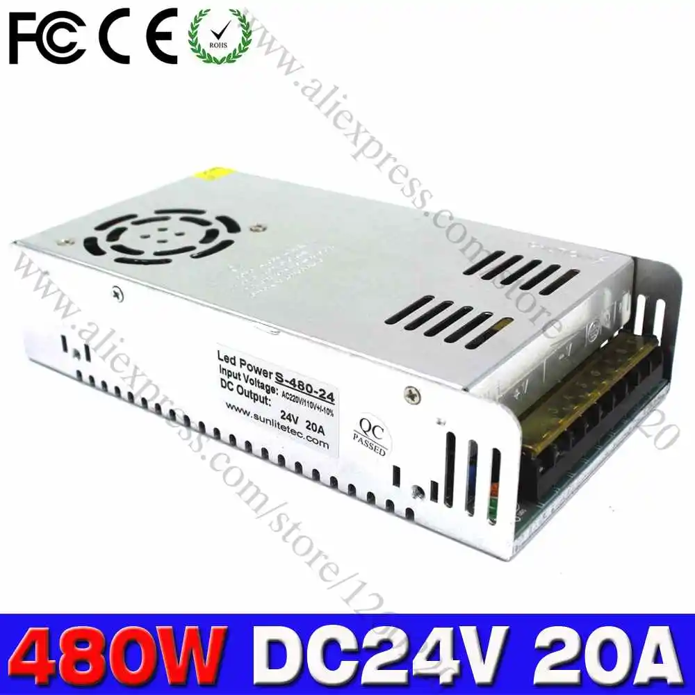 24V480W