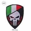 XICC Skull Military Velcro Patches Wars 3D Embroidered National Flag Tactical Outdoor Stickers Soldier Badges for Clothes Bags ► Photo 3/6