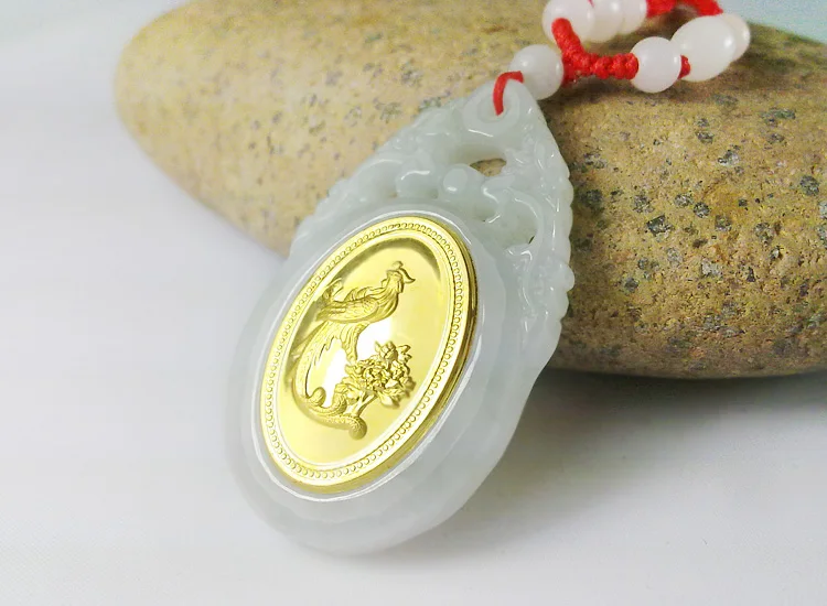 2018 New Stylish Fashion Elegant Bird Necklace Lucky Jade Pendant Good Quality | Украшения и аксессуары