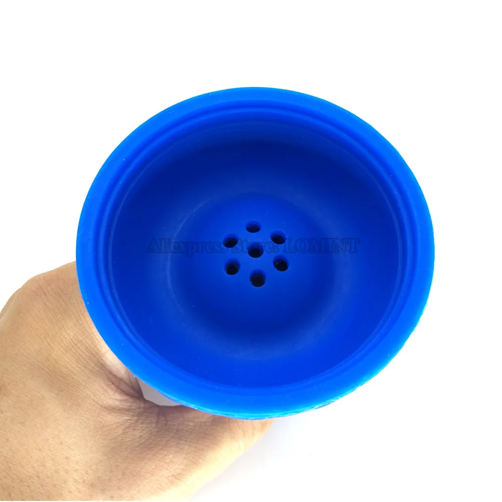 Hookah Accessories LOMINT 7 Holes Style Silicone silica gel Hookah Tobacco Bowl For Shisha Hookahs Chicha Narguile Gadget LM-228