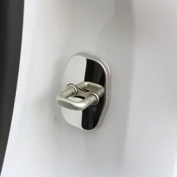 

Jameo Auto Stainless Steel Car Door Lock Cover for Peugeot 206 307 308 406 408 301 2008 3008 2012-2017 Accessories Car Styling