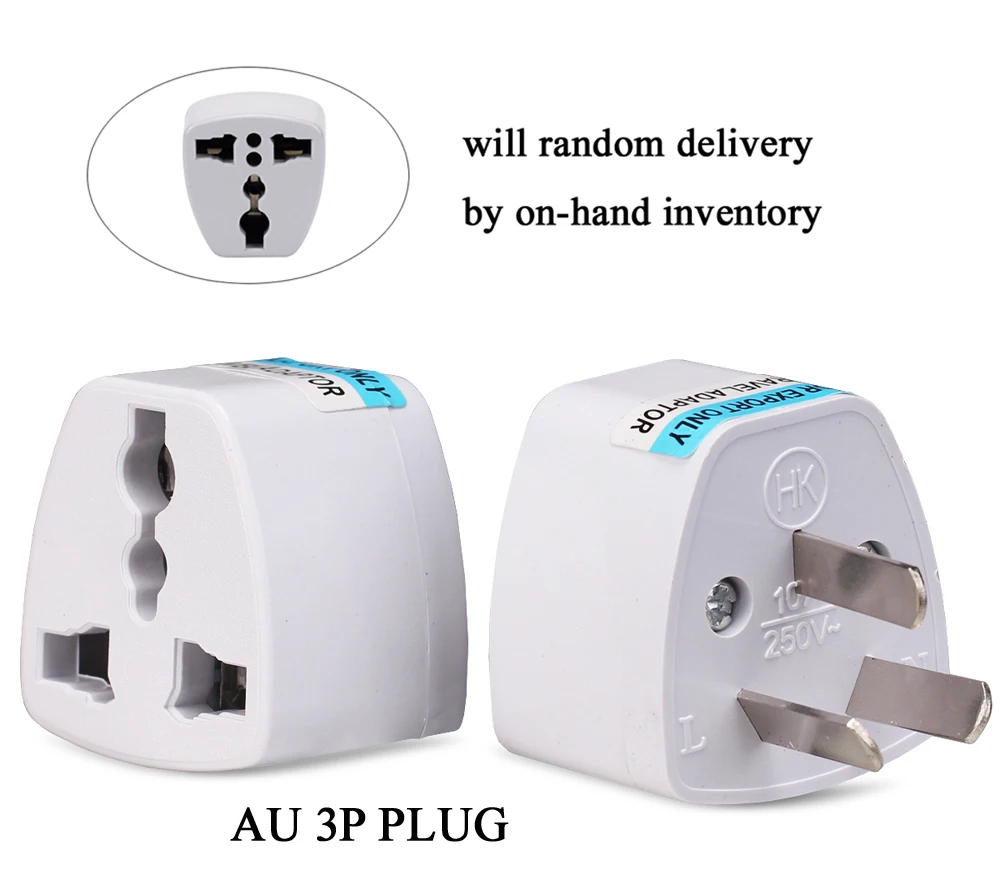 Universal Kr American European AU EU To US UK Power Plug Adapter USA Israel Brazil Travel Adapter Plug Converter Japan Korea