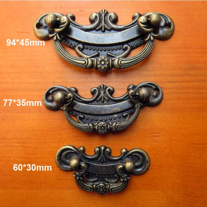 Tungfull Hardware accessories 20pcs 60 94mm Retro Door handle Vintage