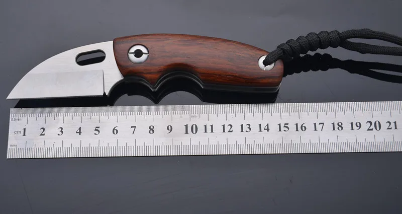 Jufule meitianyidu D2 складной нож с деревянной ручкой из игры на свежем воздухе брелок