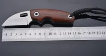 MeitianYidu D2 folding knife with wooden handle knife knife of outdoor play Keychain knife