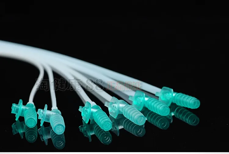 

25pcs F6/F8/F10/F12/F14/F16 Adult/child use sterile silicone suction catheter household Manual sputum aspirator tube