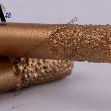 6 мм* 6 мм* 12 мм ЧПУ вакуумной пайки мяч нос гравировка резьба долото наждачные Бит Паяные Алмазные Боры