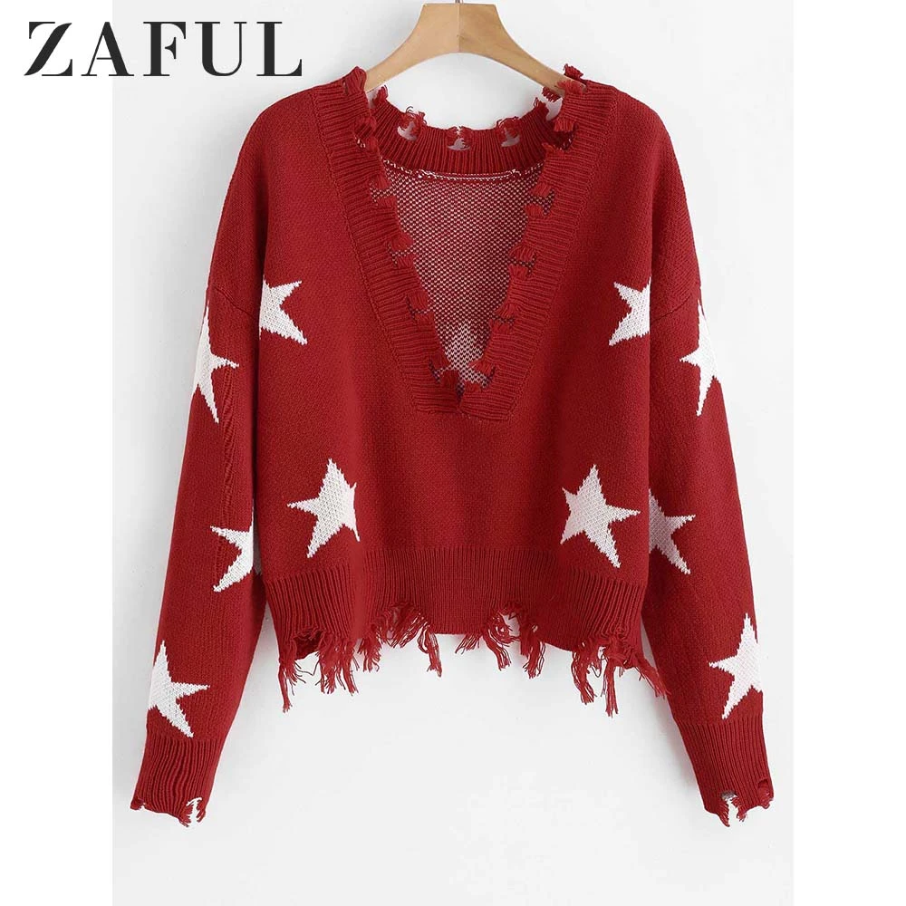 graphic sweater womens