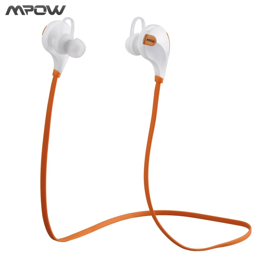  Mpow Swift MBH5 Handsfree Bluetooth 4.0 Earphone Wireless Stereo Sport Headphones Mic Earbuds AptX for iPhone 6 Samsung Xiaomi 