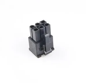 Best Price 10PCS PC computer graphics card 6pin connector seat without plug Best Price 10PCS PC computer graphics card 6pin connector seat without plug