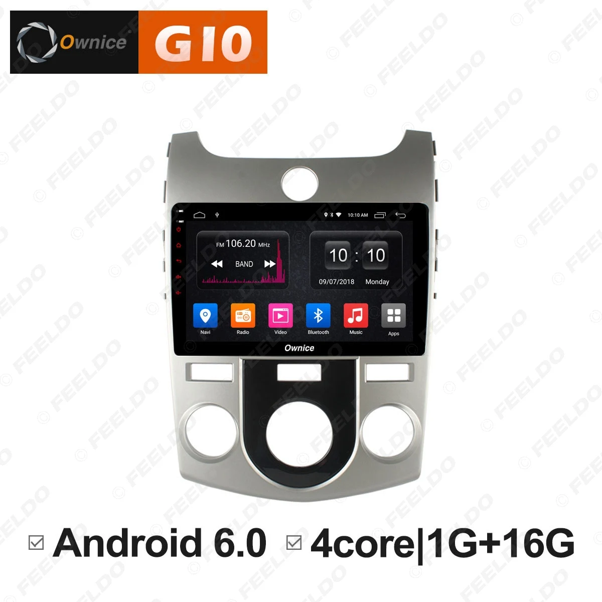 Discount LEEWA 9 "2.5D Nano IPS Screen Android 8.1 8-Core/DDR3 2G/32G/4G LTE Car Media Player With GPS For Kit Forte 2007-2014 low level 1