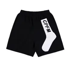 19SS KANYE KIDS SEE CPFM шорты для мужчин и женщин 1:1 высокое качество хип-хоп Drawstring Летние Стильные шорты в уличном стиле повседневные пляжные шорты