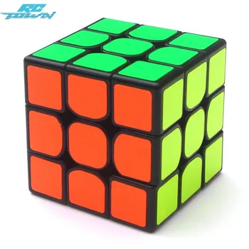 

RCtown 3rd order Cubo Magico Cube Brain Teaser Twist Puzzle Intelligence Toys Speed Cube with Spare Stickers zk40