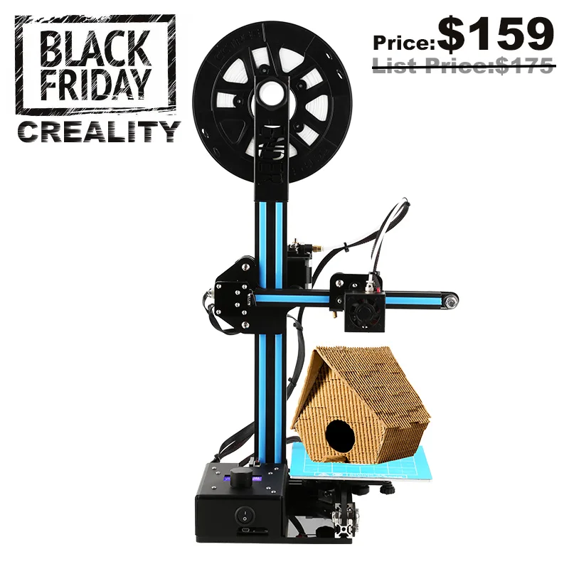 2017 Ender-2 3D принтера RepRap Prusa i3 принтер комплект DIY машина N нити + 8 г SD карты для