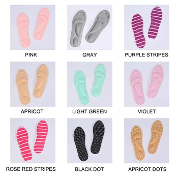 

1 Pair 4D Sport Sponge Soft Insole High Heel Shoe Pad Pain Relief Arch Support Cushion Pad OH66