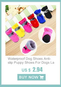 Теплая Обувь для собак; зимняя водонепроницаемая обувь для собак; большие нескользящие ботинки для щенков; обувь для маленьких собак; обувь для дождя и снега; 30 A1