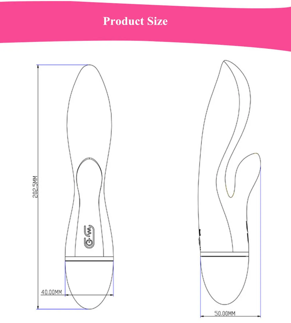 27 Mode Rabbit Vibrator G Spot Big Dildo Female Pussy Vaginal Clitoris Stimulator USB Electric Massager Adult Sex toys for Women (9)