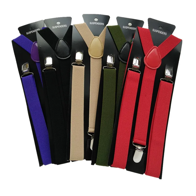 10pcs/lot Wholesale Big Size Xl Unisex Adult Suspender Men Braces