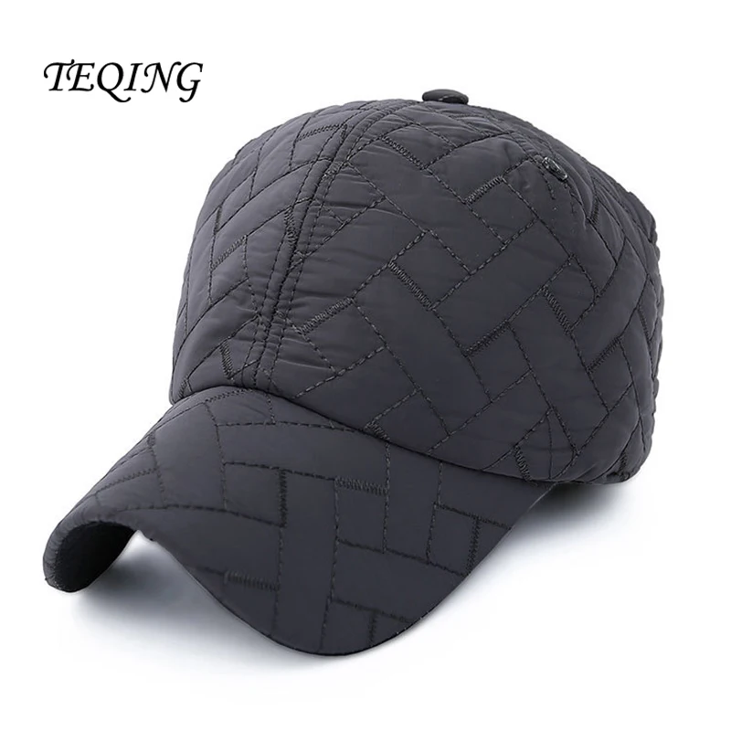 Quilted cotton baseball hat Clearance