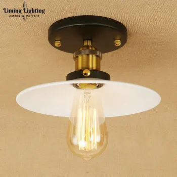 

Retro Edison Loft Style Iron Vintage Ceiling Light Fixtures Industrial Ceiling Lamp Hallway Antique Home Lighting Luminarias