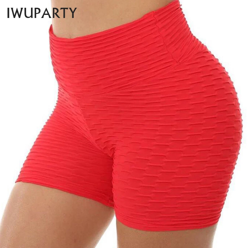 Sexy Geometric Pattern Women Yoga Shorts Gym Fitness Push Up Clothing Elastic Breathable Sports Wear Fitness Short Pants S-XL