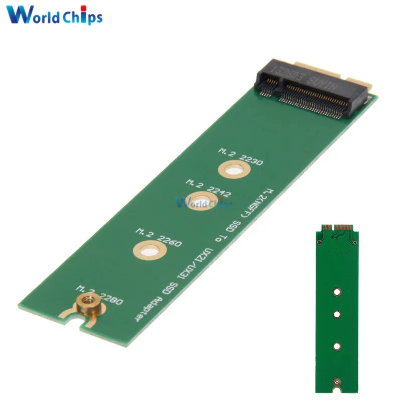 

M.2 NGFF SSD To 18 Pin Adapter Card SSD For Zenbook SSD Applied for Asus UX31 UX21