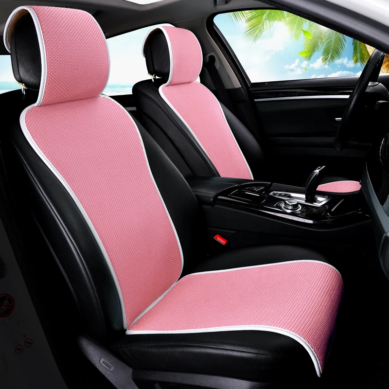 Breathable Mesh car seat covers pad fit for most cars /summer cool