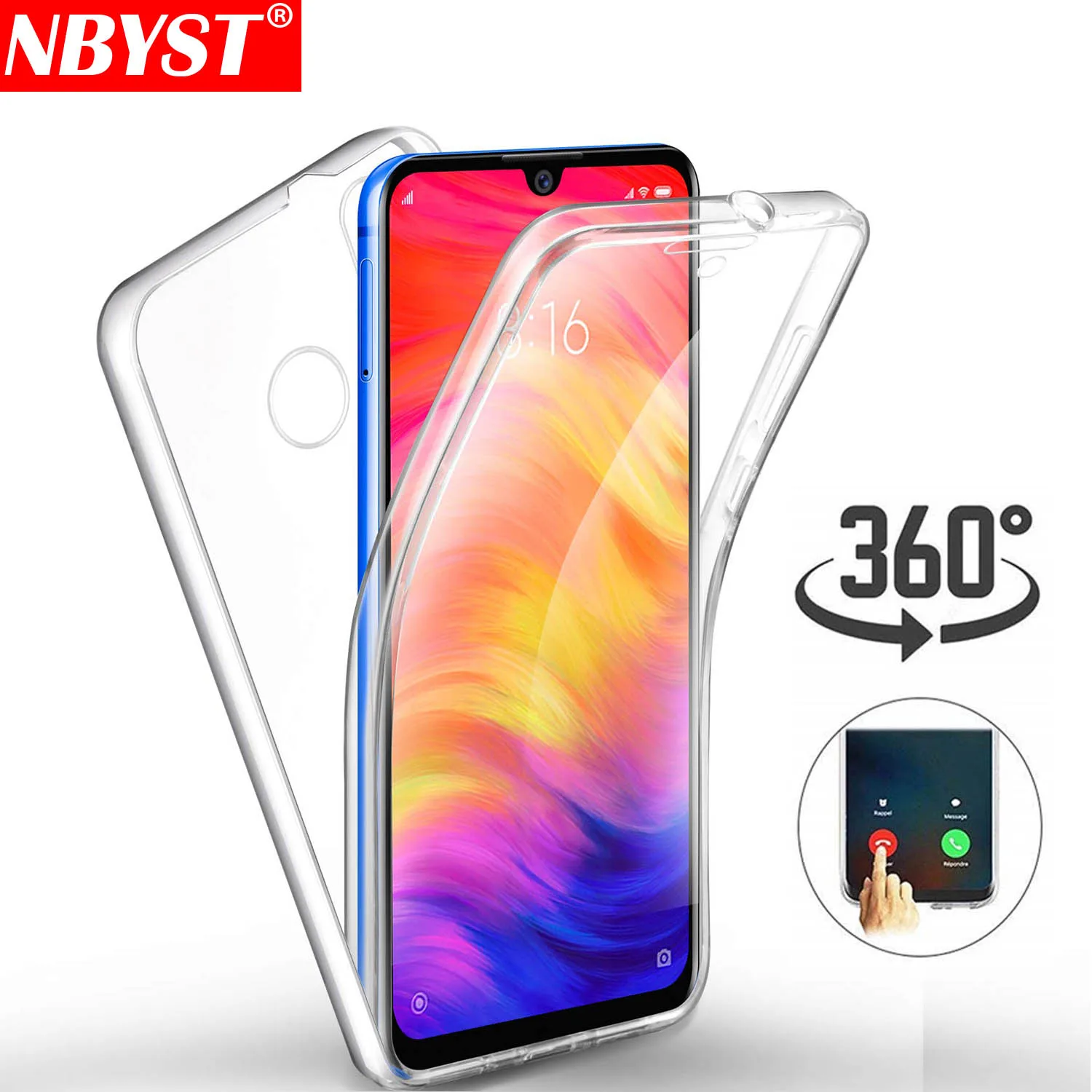 

Front Back Cover Double Case For Xiaomi Redmi Note 5 6 7 Pro 5A Prime 5 Plus 6A 4X S2 Mi 8 SE A1 A2 Lite 5X 6X 9 Pocophone F1