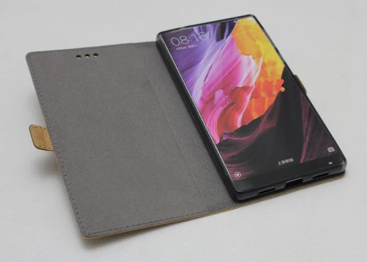 Nefeilike для Xiaomi mi Mix 2S чехол из натуральной кожи Противоударный задняя крышка флип чехол для телефона Xiaomi mi X2S