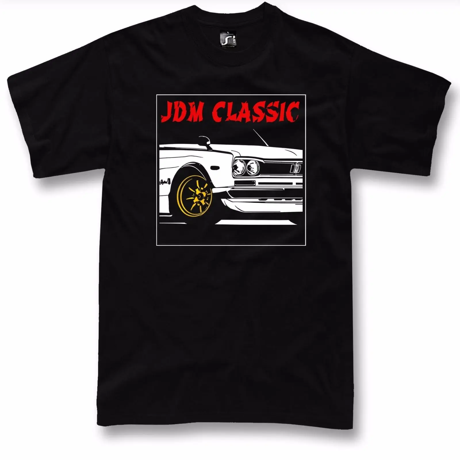 Футболка для Jdm Nissan Fans Skyline Hakosuka Gt-r Классическая футболка дрифта тюнинга